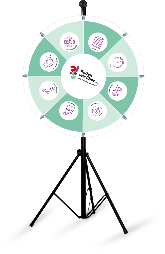 Roue de la fortune Motifs interchangeables Aimant