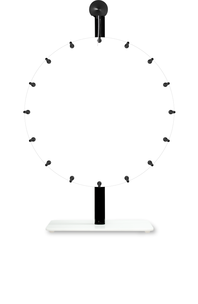 table roue de la fortune vierge
